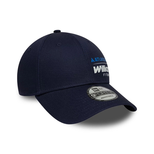 Czapka baseballowa męska Essential granatowa Williams Racing 2026