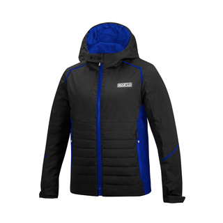 Kurtka męska Winter Sparco MY22 czarno-niebieska
