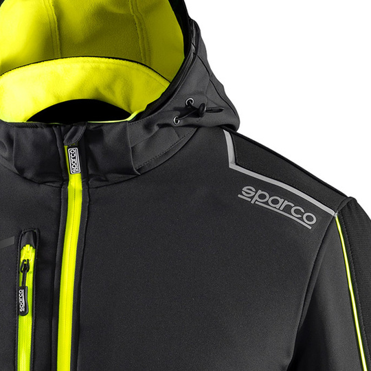 Kurtka Softshell Tech Sparco szara