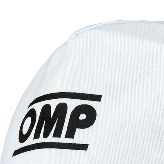 Czapka z daszkiem dziecięca Racing Spirit OMP biała
