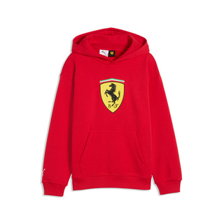 Bluza z kapturem dziecięca Logo Scuderia Ferrari F1 2026 czerwona Bluza z kapturem dziecięca Logo Scuderia Ferrari F1 2026 czerwona