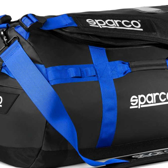 Torba DAKAR-S Sparco czarna/niebieska