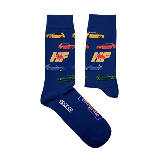 Skarpety Sparco Lancia Collection – granatowe