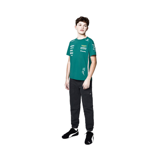 Koszulka t-shirt dziecięca Fernando Alonso Team Aston Martin F1