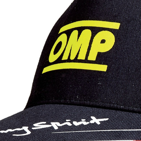 Czapka z daszkiem dziecięca Racing Spirit OMP czarna
