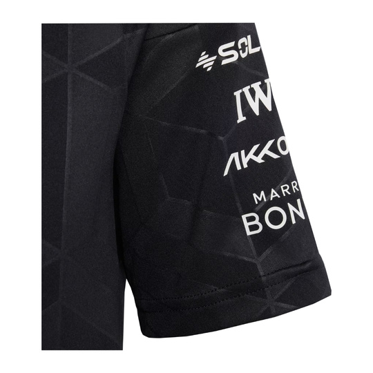 Koszulka t-shirt dziecięca czarna Team Mercedes AMG F1 2026