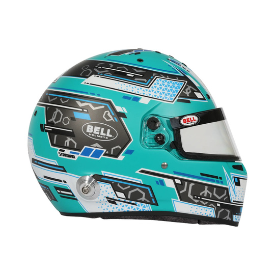 Kask Bell RS7 PRO STAMINA niebieski (FIA)