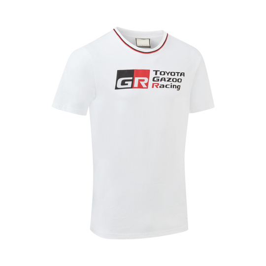 Koszulka t-shirt Large Logo Toyota Gazoo Racing 2026 biała