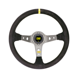 Kierownica OMP CORSICA TITANIUM zamsz