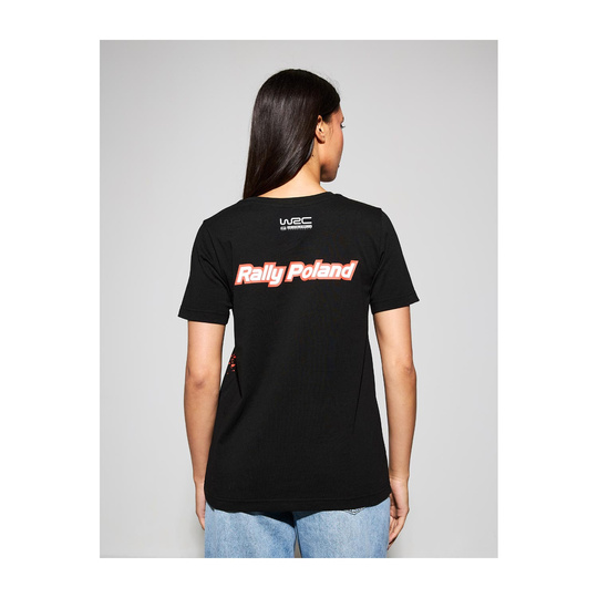 Koszulka t-shirt damska Map Rally Poland WRC 2024