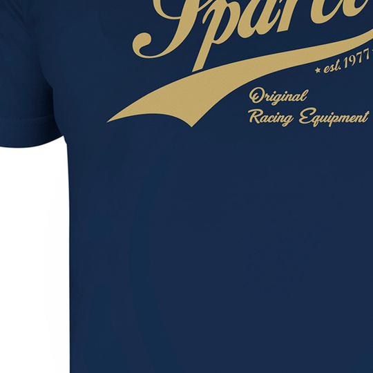 Koszulka t-shirt Vintage Sparco granatowa