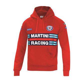 Bluza z kapturem Martini Racing Sparco czerwona Bluza z kapturem Martini Racing Sparco czerwona