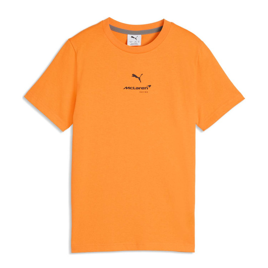 Koszulka t-shirt dziecięca Small Logo McLaren F1 2026 pomarańczowa