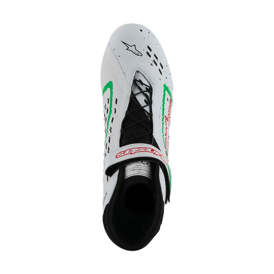 Buty Alpinestars Tech-1 KX V3 biały/zielony (FIA)
