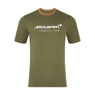 Koszulka t-shirt męska Essentials zielona McLaren F1 2025