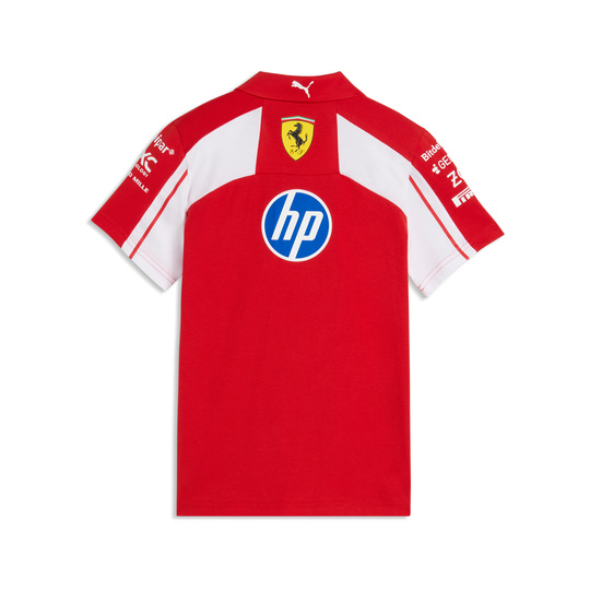 Koszulka polo dziecięca Team Ferrari F1 2026