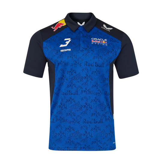Koszulka polo Team Max Verstappen Red Bull Racing 2026