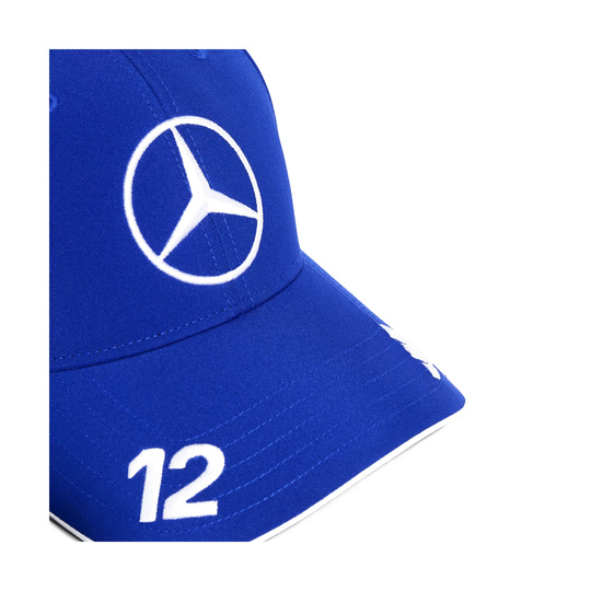 Czapka męska baseballowa niebieska Kimi Antonelli Mercedes AMG F1 2025