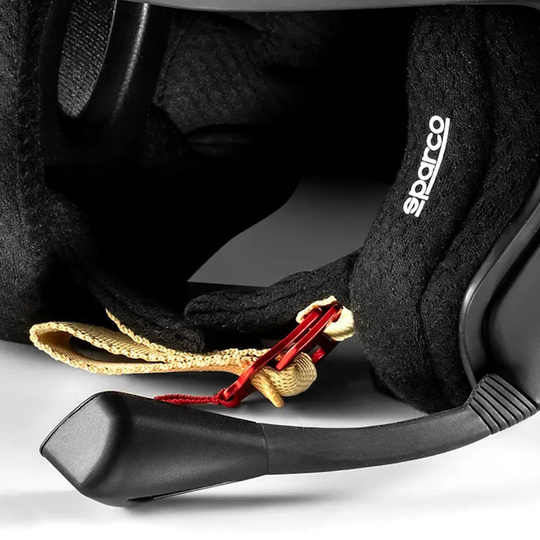 Kask Sparco Flux RJ-i czarny (FIA)