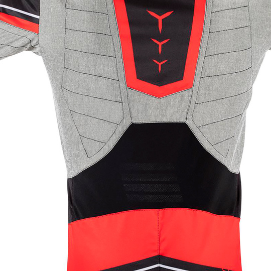 Kombinezon kartingowy dziecięcy Sparco Superleggera-K czarno-czerwony (FIA)