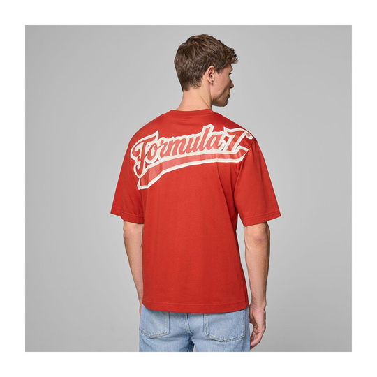 Koszulka t-shirt Heritage Logo Formula 1 czerwona