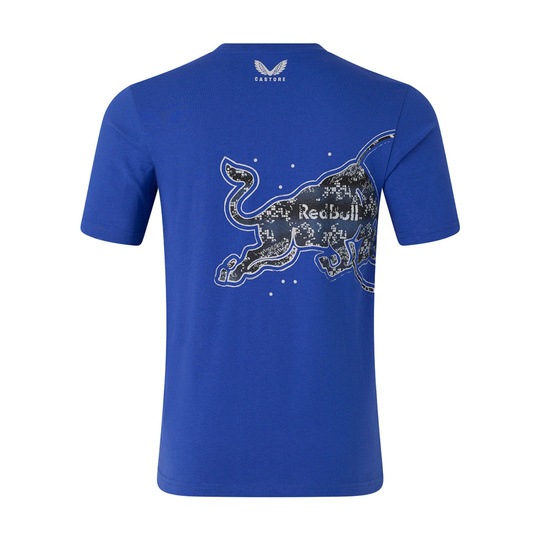 Koszulka t-shirt dziecięca Graphic Bull Red Bull Racing F1 2026 niebieska