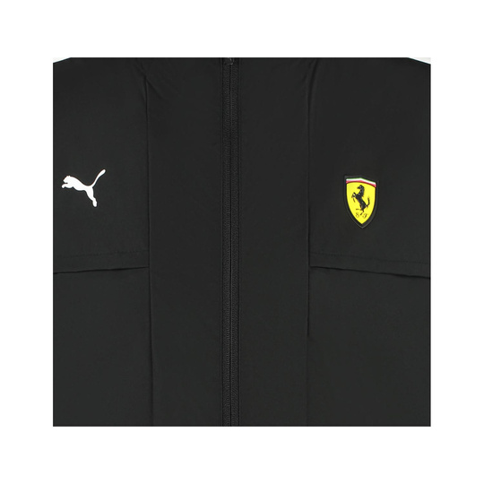 Bezrękawnik męski Logo czarny Ferrari F1 2025