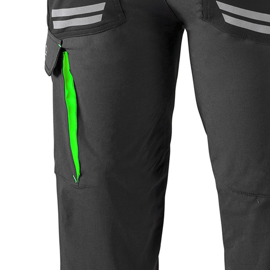 Spodnie Tech Sparco szare/zielone