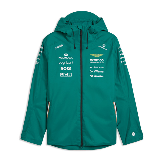 Kurtka przeciwdeszczowa Rain Team Aston Martin F1 2026
