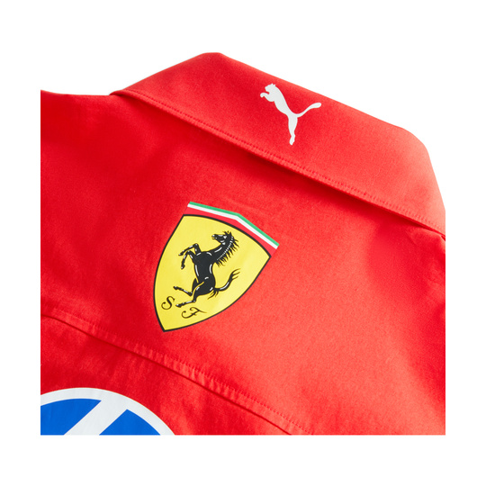 Koszula męska wyjściowa Team Scuderia Ferrari F1 2026