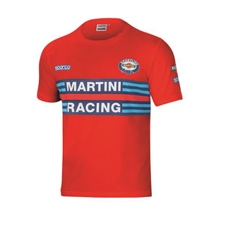 Koszulka t-shirt Martini Racing Sparco czerwona Koszulka t-shirt Martini Racing Sparco czerwona