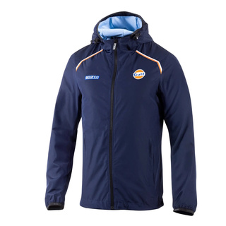 Kurtka męska wiosenna Sparco-GULF SL Windbreaker granatowa