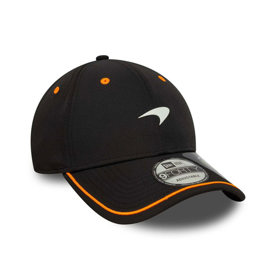 Czapka baseballowa męska POP czarno-pomarańczowa McLaren F1 2025