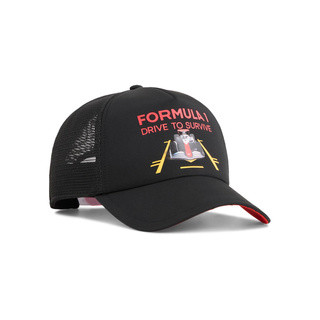 Czapka z daszkiem DTS Trucker Formula 1 czarna Czapka z daszkiem DTS Trucker Formula 1 czarna