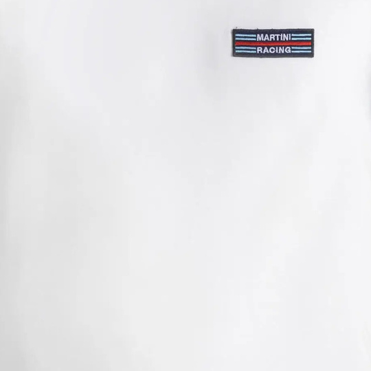 Koszulka t-shirt Martini Racing Top Stripes Sparco biała