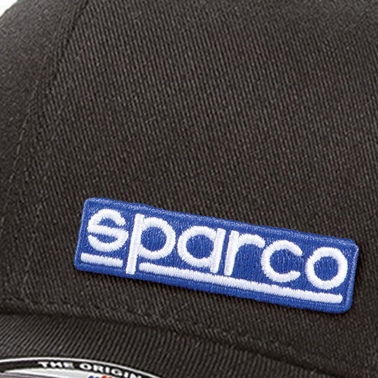 Czapka z daszkiem Flexfit Sparco czarna
