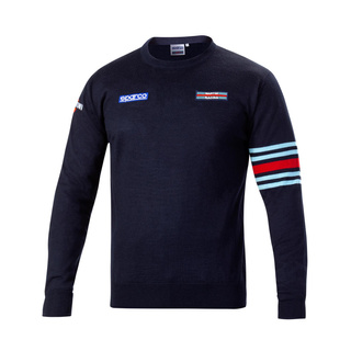 Bluza Crew Neck Martini Racing Sparco granatowa Bluza Crew Neck Martini Racing Sparco granatowa