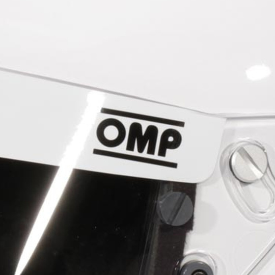 Kask OMP GP-R MY22 biały (FIA)