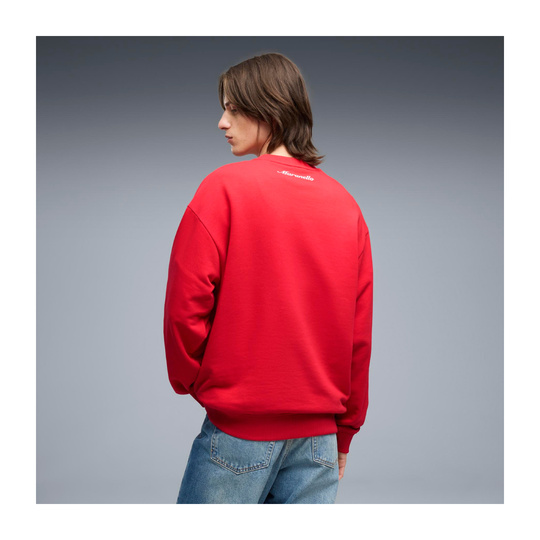 Bluza męska czerwona Crew Neck Scuderia Ferrari F1 2026
