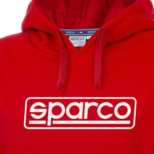 Bluza z kapturem damska Frame Sparco czerwona