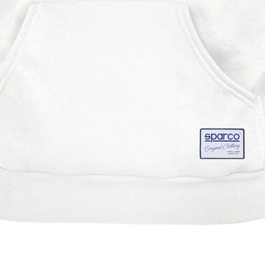 Bluza z kapturem Original Sparco biała