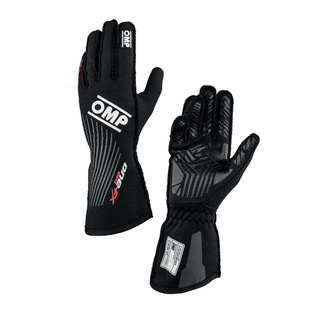 Rękawice OMP One Evo FX MY26 czarne Rękawice OMP One Evo FX MY26 czarne