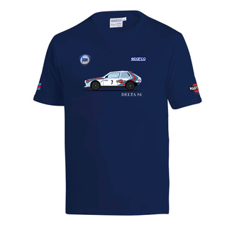 Koszulka t-shirt Lancia Delta S4 Martini Racing Sparco