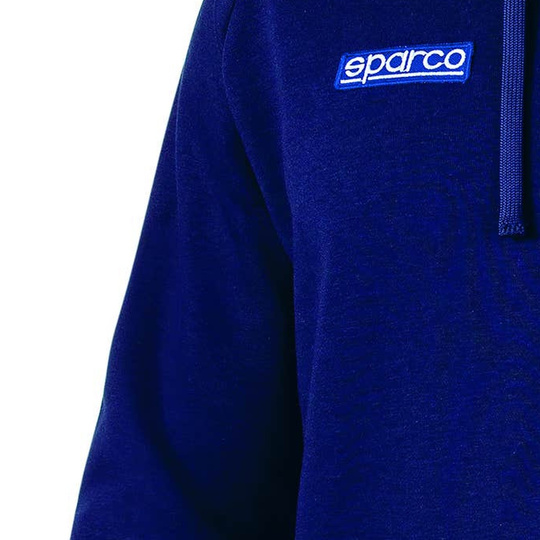 Bluza z kapturem Stripe Martini Racing Sparco granatowa