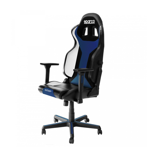 Fotel biurowy Sparco GRIP SKY czarno-niebieski