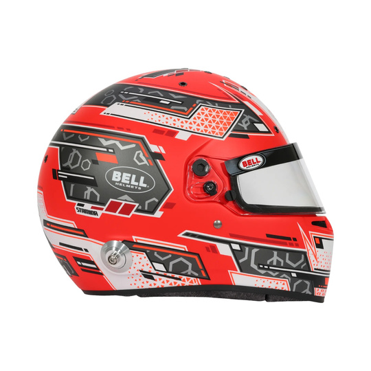 Kask Bell RS7 PRO Stamina czerwony (FIA)