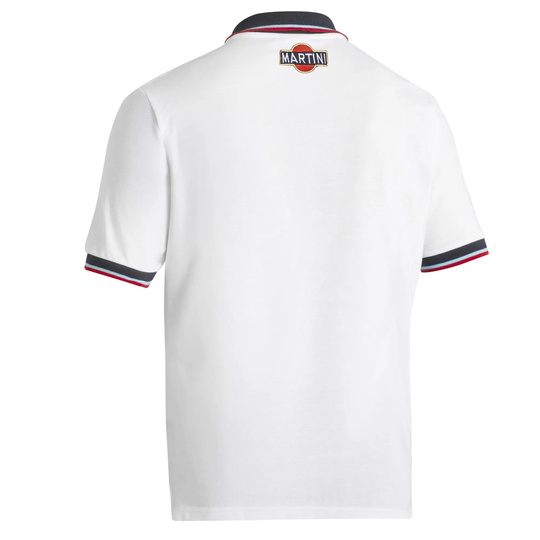 Koszulka polo Martini Pocket Sparco biała