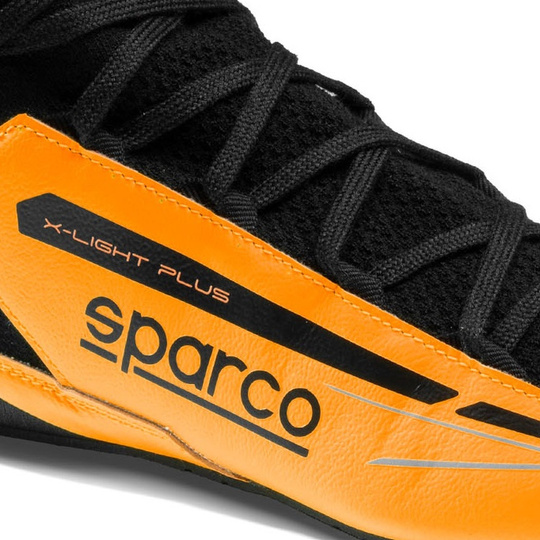 Buty Sparco X-Light+ pomarańczowe (FIA)