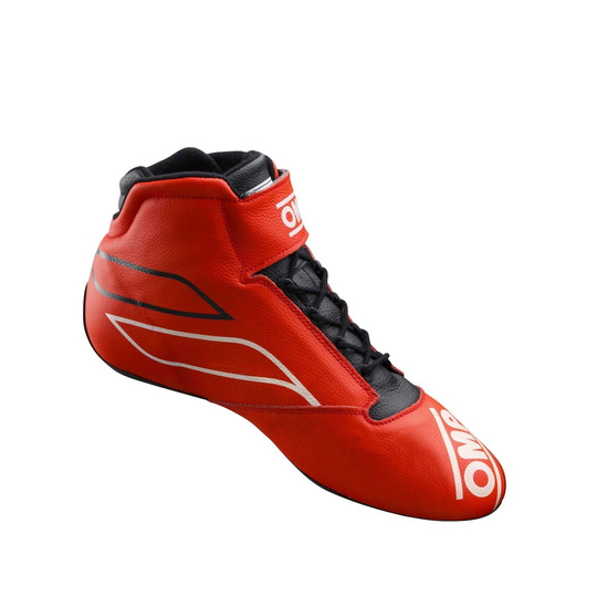 Buty rajdowe OMP ONE-S MY20 czerwone (homologacja FIA)