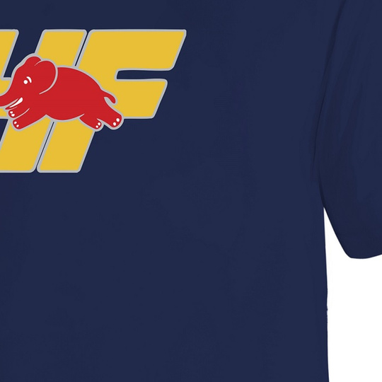 Koszulka t-shirt Lancia Yellow HF Sparco granatowa